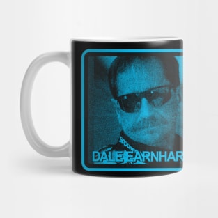 Dale Earnhardt DE aesthetic turquoise blue color Mug